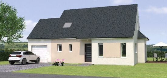 Maison neuve à Saint-Cyr-en-Bourg, Pays de la Loire