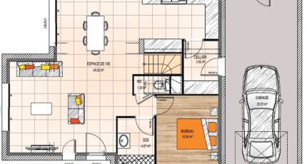 La Membrolle-sur-Longuenée Maison neuve - 2047403-939modele820200807sQnpM.jpeg Maisons Bernard Jambert