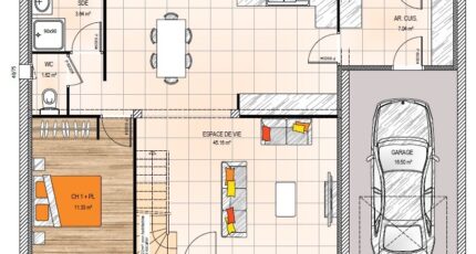 La Membrolle-sur-Longuenée Maison neuve - 2054300-961modele820200706ixwoh.jpeg Maisons Bernard Jambert