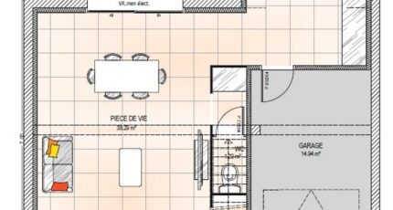 Seiches-sur-le-Loir Maison neuve - 2054387-961modele820201113lZKWt.jpeg Maisons Bernard Jambert